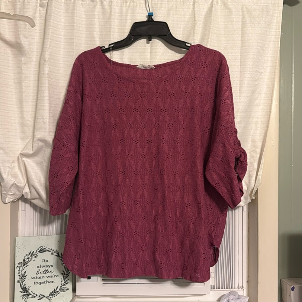 Pink Blouse